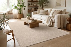 Koberec DUNE WOOL 497 01 TM120 béžový / krémový