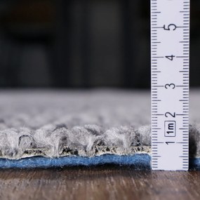 Balta, Metrážny koberec Wolly 920 sivá, na mieru, šíře 4m, šedá, filc, detská izba