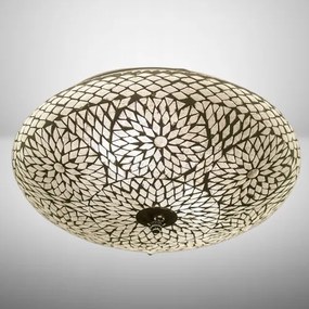 Turecká stropná lampa stropnica mozaika Melon CRYSTAL Ø38