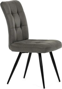 Jedálenská stolička sivá DCL-D1250 GREY3