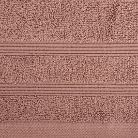 BAVLNENÝ UTERÁK ALINE 30X50 CM TEHLOVÁ