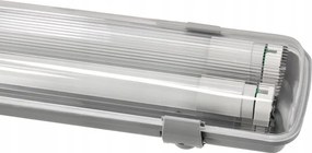 SADA 4x hermetických LED svietidiel 120 cm + LED trubice do garáže