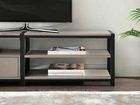 TV stolík/skrinka Empantana (čierna). Akcia -21%. Vlastná spoľahlivá doprava až k Vám domov. 1137059