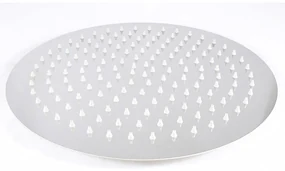 Gamma Round, okrúhla sprchová nerezová hlavica 30 cm, chrómová, GMA-KAT00674