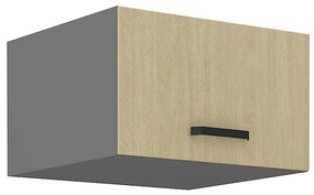Kuchynská skrinka SCANDI jedľa/antracitová 60 nagu-36 1f