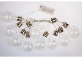 LED Dekoračná reťaz SMOLDER 2,1 m 10xLED/2xAA