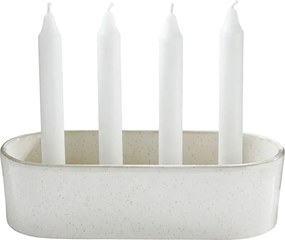 ADVENT Adventný svietnik 26 x 11 cm - biela