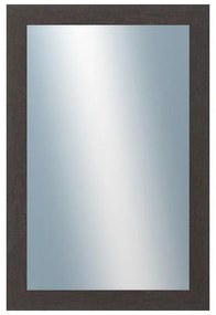 DANTIK - Zrkadlo v rámu, rozmer s rámom 40x60 cm z lišty RETRO tmavo šedá (2529)