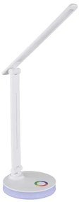 Globo 58445W - LED RGBW Stmievateľná stolná lampa GERALDO LED/5W/230V + LED/2W