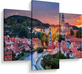 Obraz - Český Krumlov (90x60 cm)
