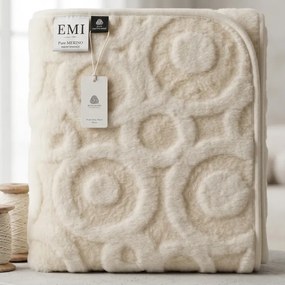 Merino deka LUMI 140x200 cm EMI
