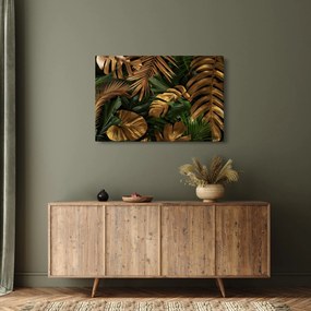 Obraz - Zlaté listy (90x60 cm)