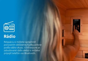 Marimex | Infrasauna Marimex TRENDY 1001 M s Wi-Fi (FSC) | 11105673