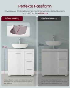 Skrinka pod umývadlo BBK513WB01