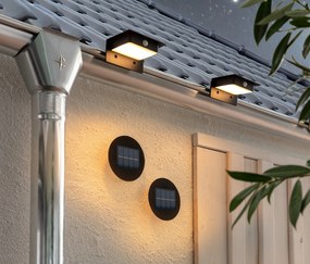 Solárne svietidlá na strešné žľaby, 3 ks