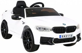 Elektrické vozidlo s funkciou drift BMW M5 DRIFT biele