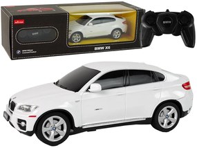 Lean Toys Auto R/C BMW X6 1:24 Rastar - biele