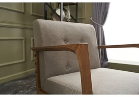 Kreslo DELI krémové