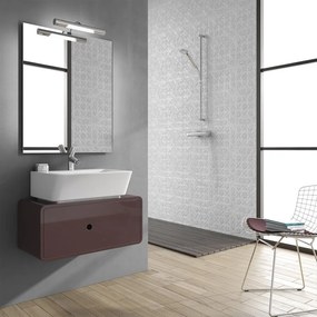 Aqualine Aqualine, ANDREA LED nástenné svietidlo 5W,, 284mm, 230V, chróm, E26716CI