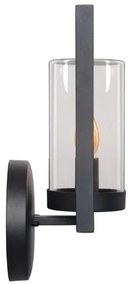 Lucide 29827/01/30 - Vonkajšie nástenné svietidlo NISPEN 1xE14/40W/230V IP44