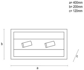 LED Stmievateľné stropné svietidlo LED/50W/230V 3000-6500K čierna +diaľkové ovládanie