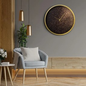 DEKORATÍVNE HODINY 20 78X6X78 CM ČIERNE