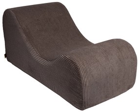 MeowBaby® Detské dizajnové kreslo Wave Brown