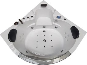 BPS-koupelny Hydromasážna vírivá vaňa Orino 632 135x135