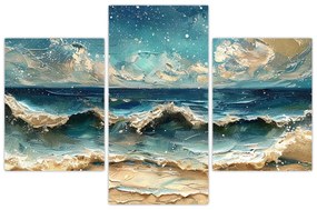 Obraz - Maľba mora (90x60 cm)