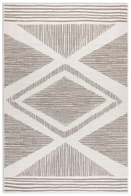 Kusový koberec Gemini 106016 Linen z kolekcie Elle – na von aj na doma, 120x170, béžová, chodba / predsieň, ELLE Decoration