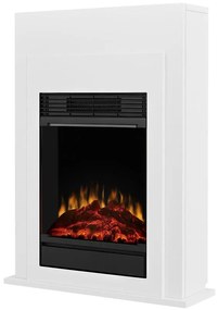 Elektrický krb Bellini biely 1400W