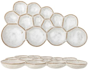 Kameninová dekoratívna tácka 13x24.5 cm Parel – Bloomingville