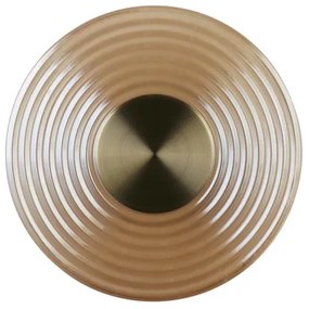 Searchlight 32210AM - LED Stmievateľné nástenné svietidlo CLEO LED/9,4W/230V mosadz