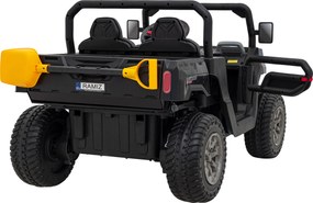 Ramiz Detské auto Pick-Up Speed 900 Čierna + pohon 4x4 + pohyblivá pumpa