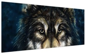 Obraz - Vlk (120x50 cm)