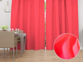 Biante Dekoračný záves Rongo RG-046 Neónovo ružový 140x180 cm