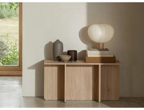 Biela stolová lampa (výška 32 cm) Kami – Blomus