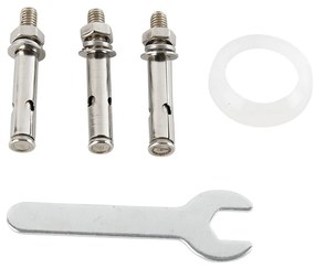 Vonkajšia stojaca lampa čierna 65 cm - Mushroom