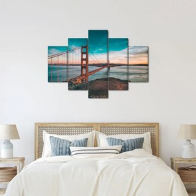 Obraz- Golden Gate, San Francisco (150x105 cm)