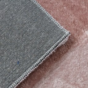 Dywany Łuszczów, Kusový koberec Visco Rabbit Pink 8, 120x170, ružová, detská izba