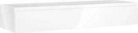 Mexen Orio, kúpeľňová skrinka 140 cm, 1 zásuvka, biela lesklá, 91A10-14023-1-BF00