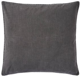 Ib Laursen Poťah na vankúš Ramie Anthracite 60 × 60 cm