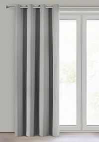 ZÁVES NA KÚŽKOCH NERISA 140X250 CM STRIEBORNÁ