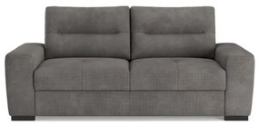 Rozkladacia trojmiestná pohovka COMO tmavošedá