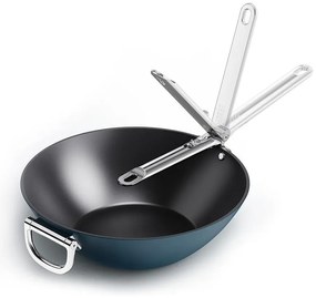 Wok panvica s keramickým povrchom ø 32 cm Space – Joseph Joseph