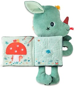 Lilliputiens - textilná knižka so svietiacim obrázkom - dráčik Joe