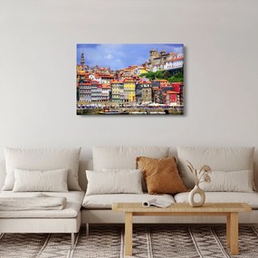 Obraz - Ribeira, Portugalsko (90x60 cm)