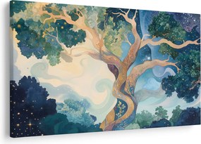 Obraz – Vesmírny strom (90x60 cm)