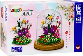 LEAN Toys 487 kusov kvetinovej sady v stojane