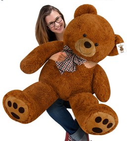 Monzana Veľký plyšový medveď BENY, 100cm, hnedá